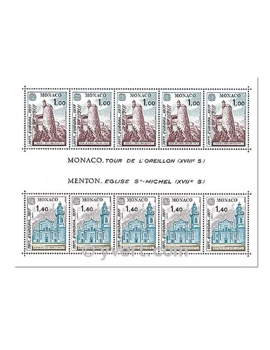 n° 13 - Timbre Monaco Bloc et feuillets