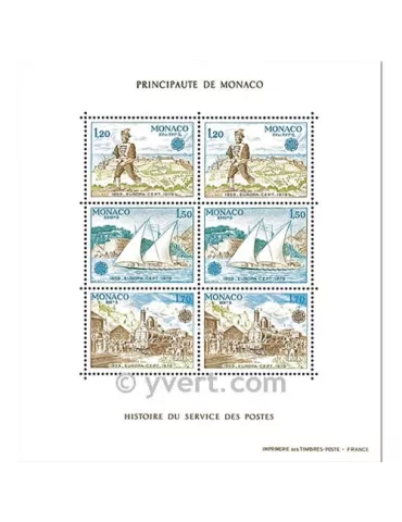 n° 17 - Timbre Monaco Bloc et feuillets