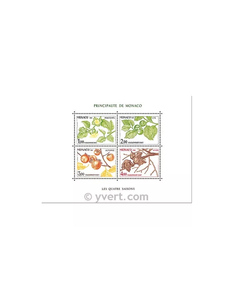 n° 20 - Timbre Monaco Bloc et feuillets
