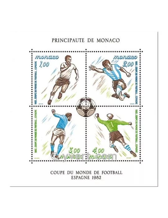 n° 21 - Timbre Monaco Bloc et feuillets