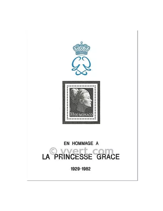 n° 24 - Timbre Monaco Bloc et feuillets