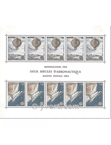 n° 25 - Timbre Monaco Bloc et feuillets