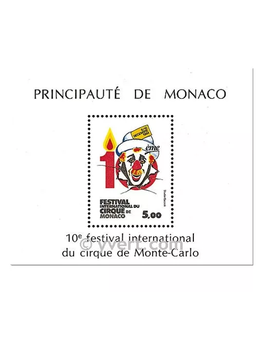 n° 29 - Timbre Monaco Bloc et feuillets
