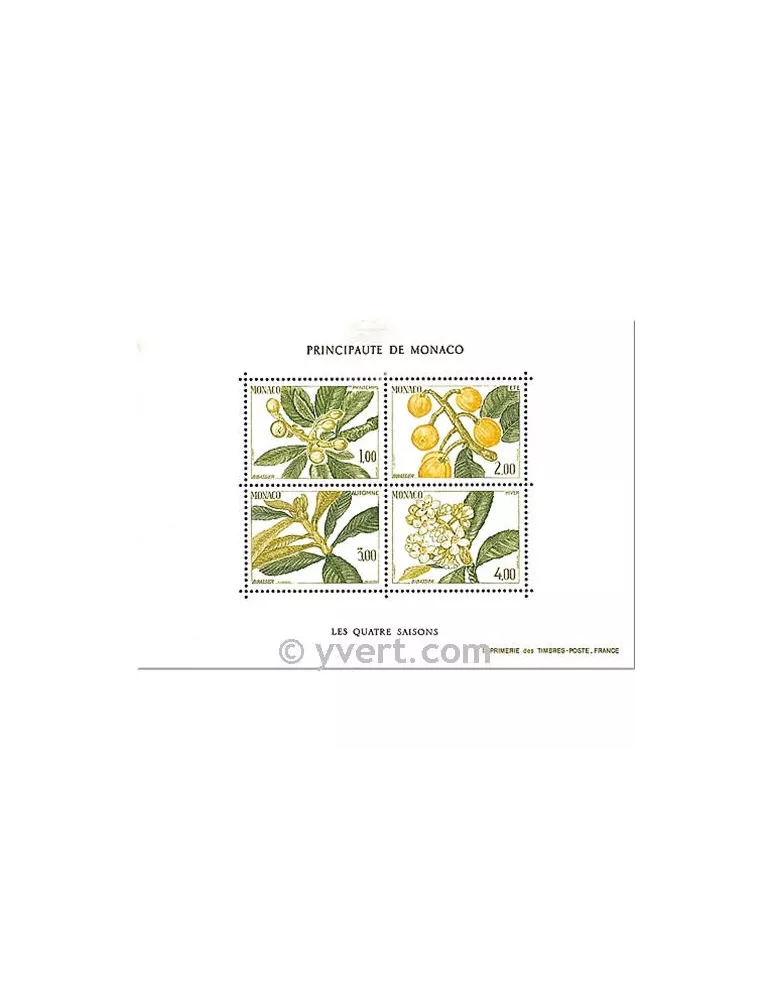 n° 31 - Timbre Monaco Bloc et feuillets