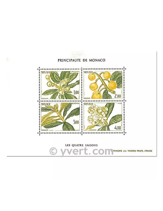 n° 31 - Timbre Monaco Bloc et feuillets