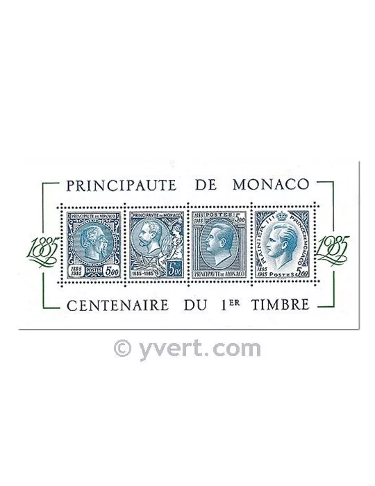 n° 33 - Timbre Monaco Bloc et feuillets