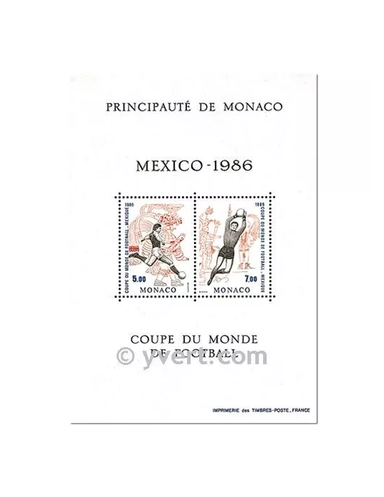 n° 35 - Timbre Monaco Bloc et feuillets