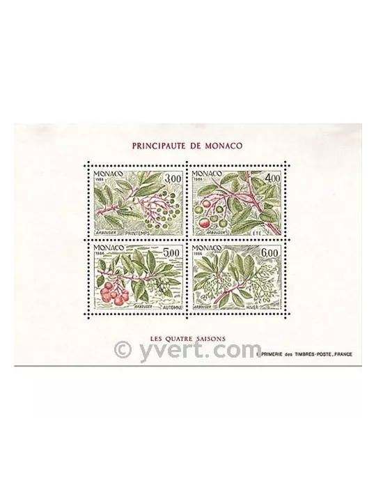n° 36 - Timbre Monaco Bloc et feuillets