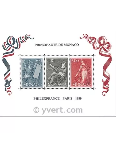 n° 47 - Timbre Monaco Bloc et feuillets