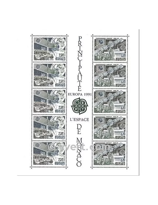 n° 52 - Timbre Monaco Bloc et feuillets