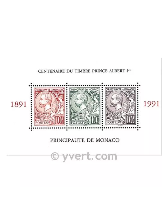 n° 53 - Timbre Monaco Bloc et feuillets