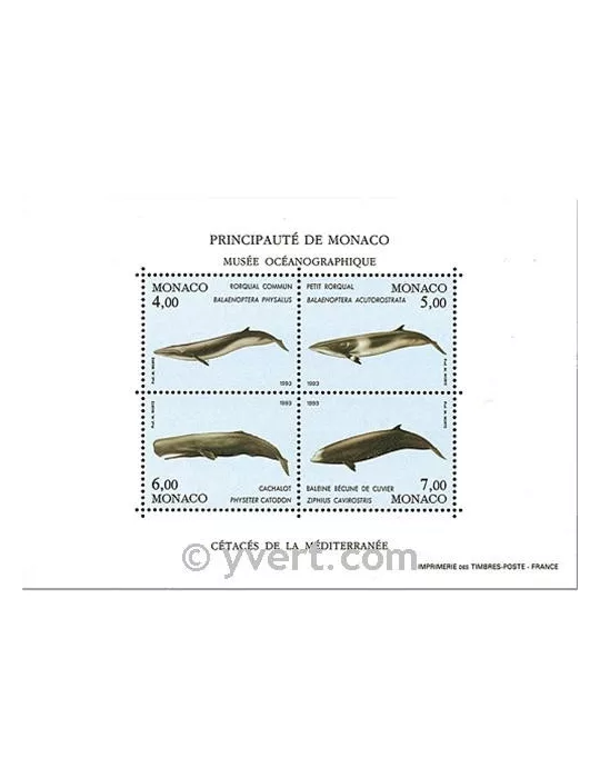 n° 59 - Timbre Monaco Bloc et feuillets