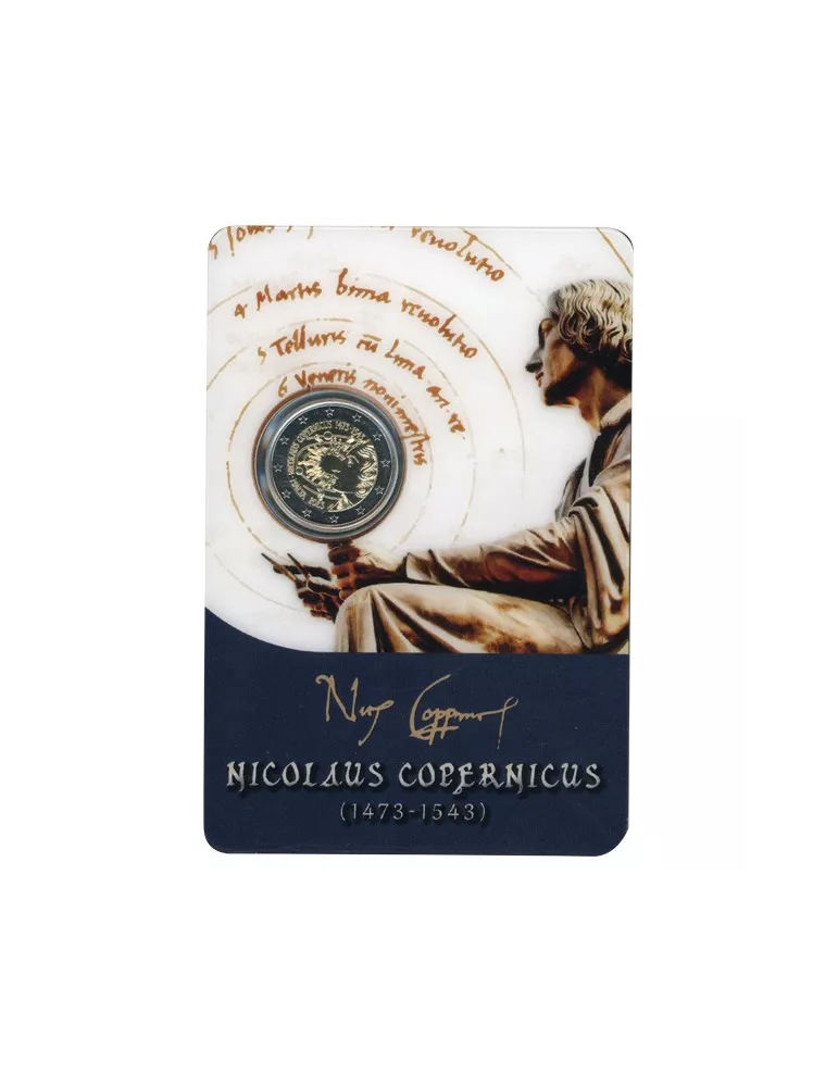 BU : 2 EURO COMMEMORATIVE 2023 : MALTE (Nicolas Copernic)