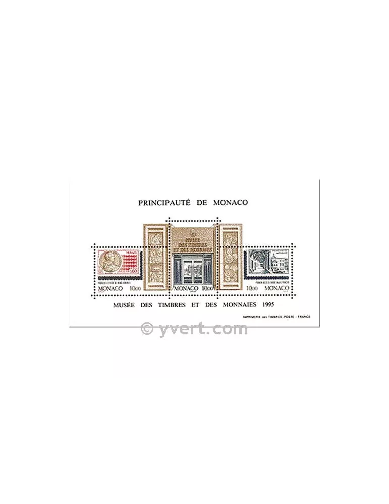 n° 69 - Timbre Monaco Bloc et feuillets