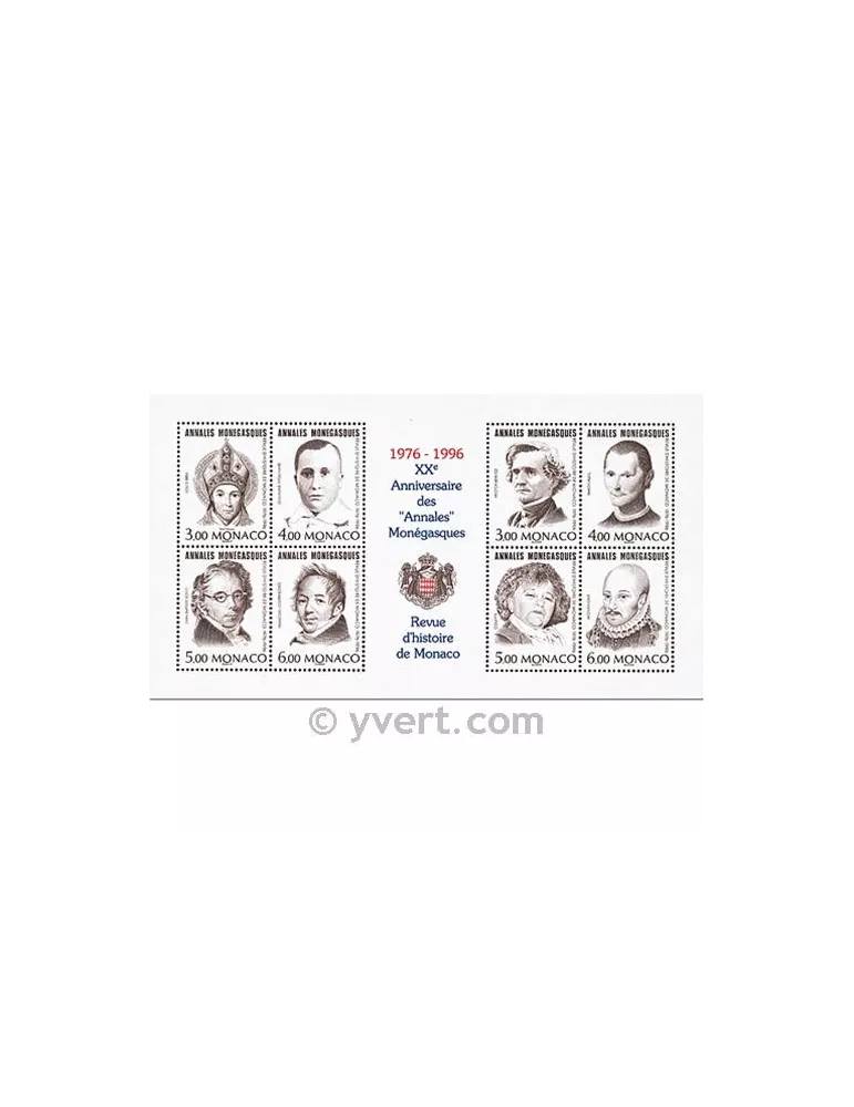 n° 72 - Timbre Monaco Bloc et feuillets