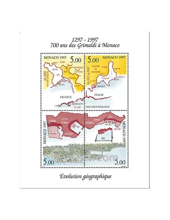 n° 76 - Timbre Monaco Bloc et feuillets