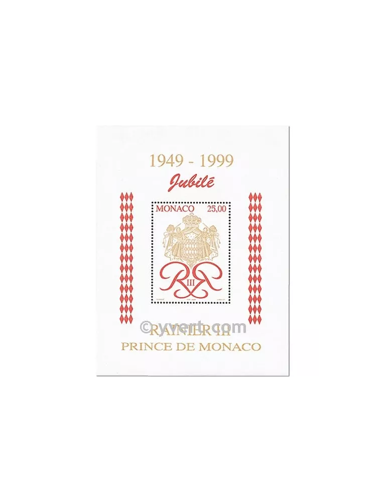 n° 80 - Timbre Monaco Bloc et feuillets