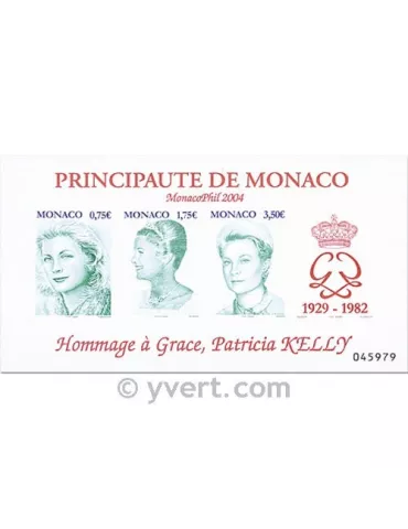 n° 90 - Timbre Monaco Bloc et feuillets