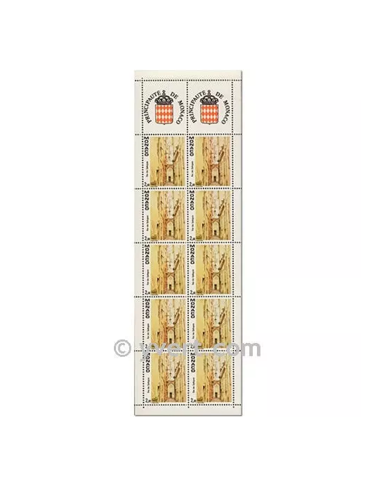 n° 3 - Timbre Monaco Carnets