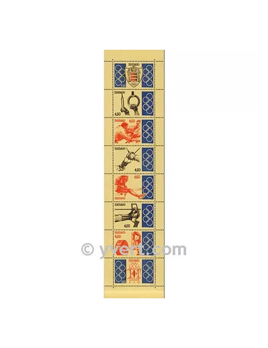 n° 11 - Timbre Monaco Carnets