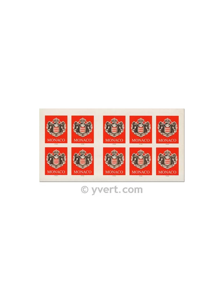 n° 13 - Timbre Monaco Carnets