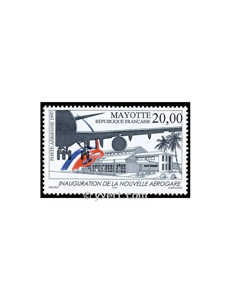 n° 1 - Timbre Mayotte Poste aérienne