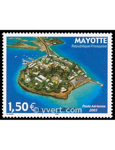 n° 6 - Timbre Mayotte Poste aérienne