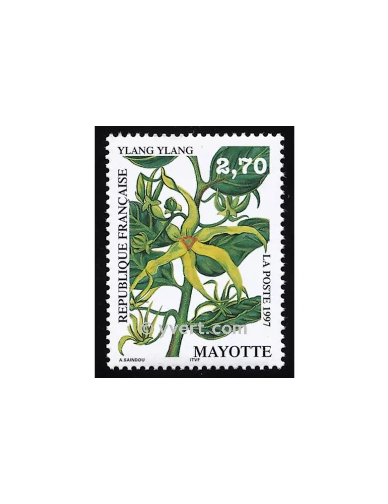 n° 42 - Timbre Mayotte Poste