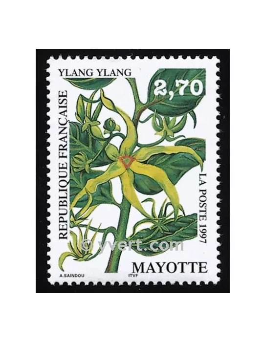 n° 42 - Timbre Mayotte Poste