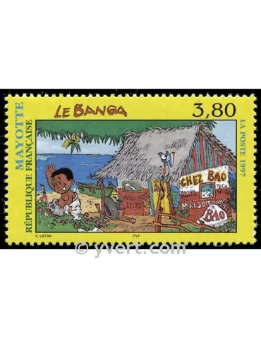 n° 45 - Timbre Mayotte Poste