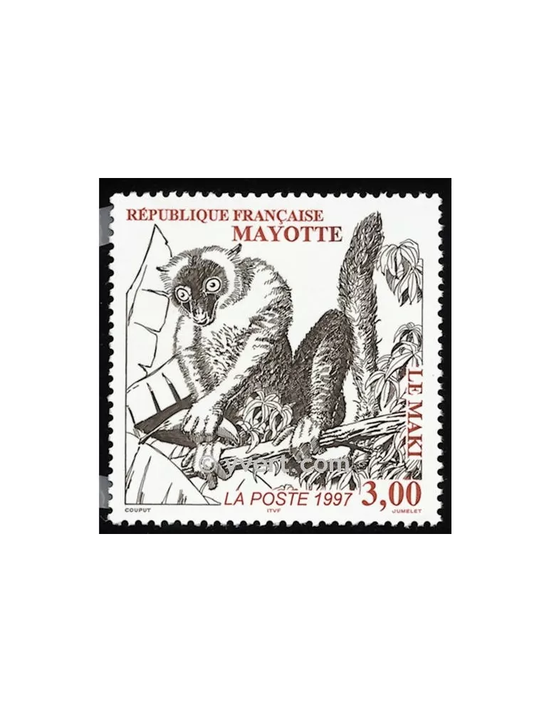 n° 46 - Timbre Mayotte Poste