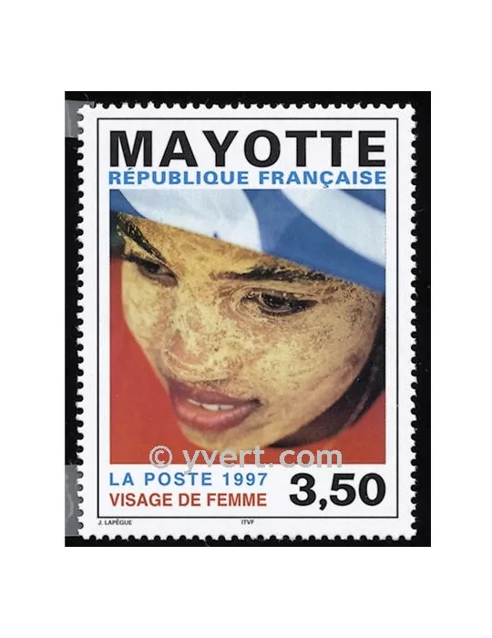 n° 47 - Timbre Mayotte Poste