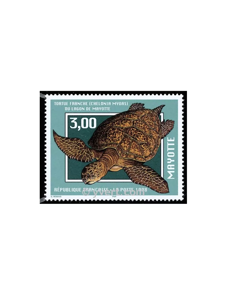 n° 52 - Timbre Mayotte Poste