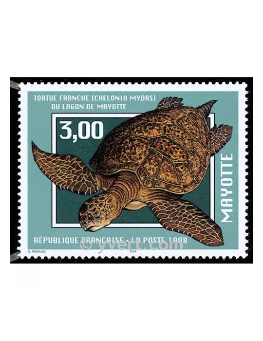 n° 52 - Timbre Mayotte Poste