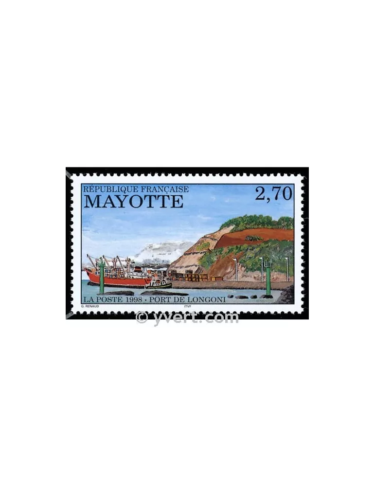 n° 53 - Timbre Mayotte Poste