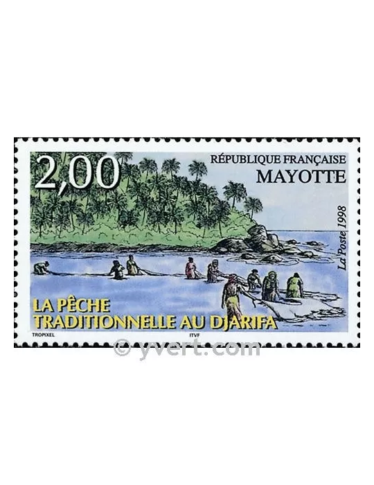 n° 59 - Timbre Mayotte Poste