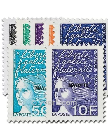 n° 62/68 - Timbre Mayotte Poste