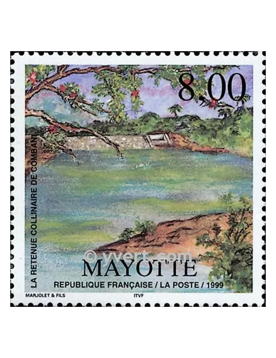 n° 70 - Timbre Mayotte Poste