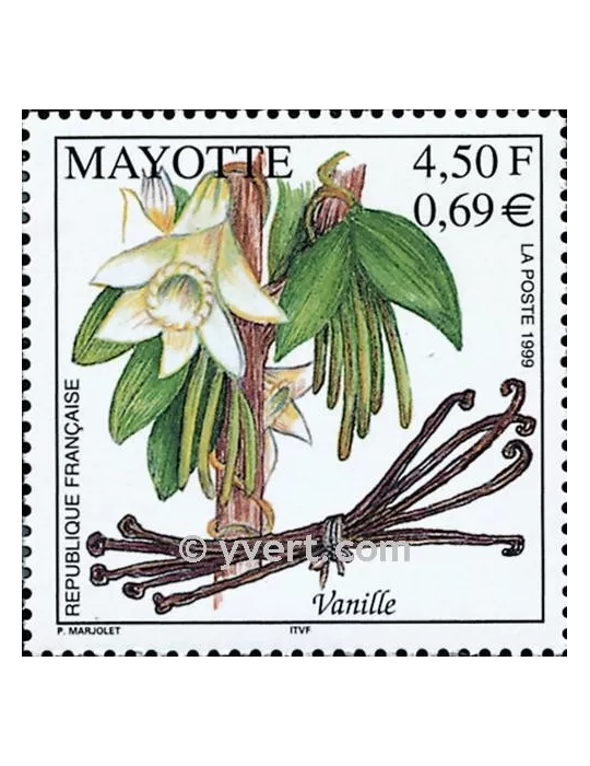 n° 78 - Timbre Mayotte Poste