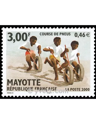 n° 88 - Timbre Mayotte Poste