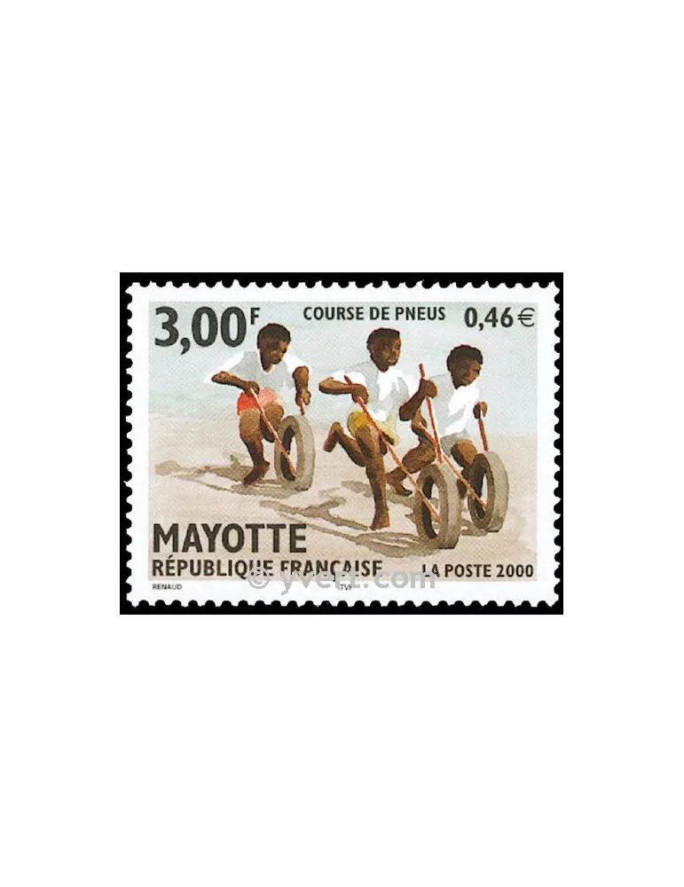 n° 88 - Timbre Mayotte Poste