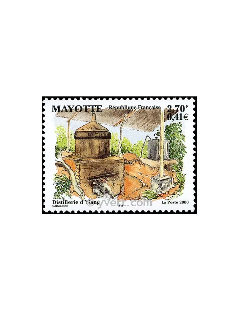 n° 90 - Timbre Mayotte Poste