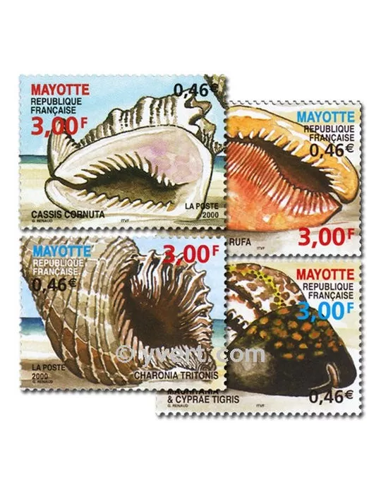 n° 92/95 (BF 4) - Timbre Mayotte Poste