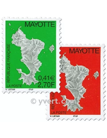 n° 96/97 - Timbre Mayotte Poste