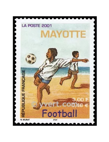 n° 101 - Timbre Mayotte Poste