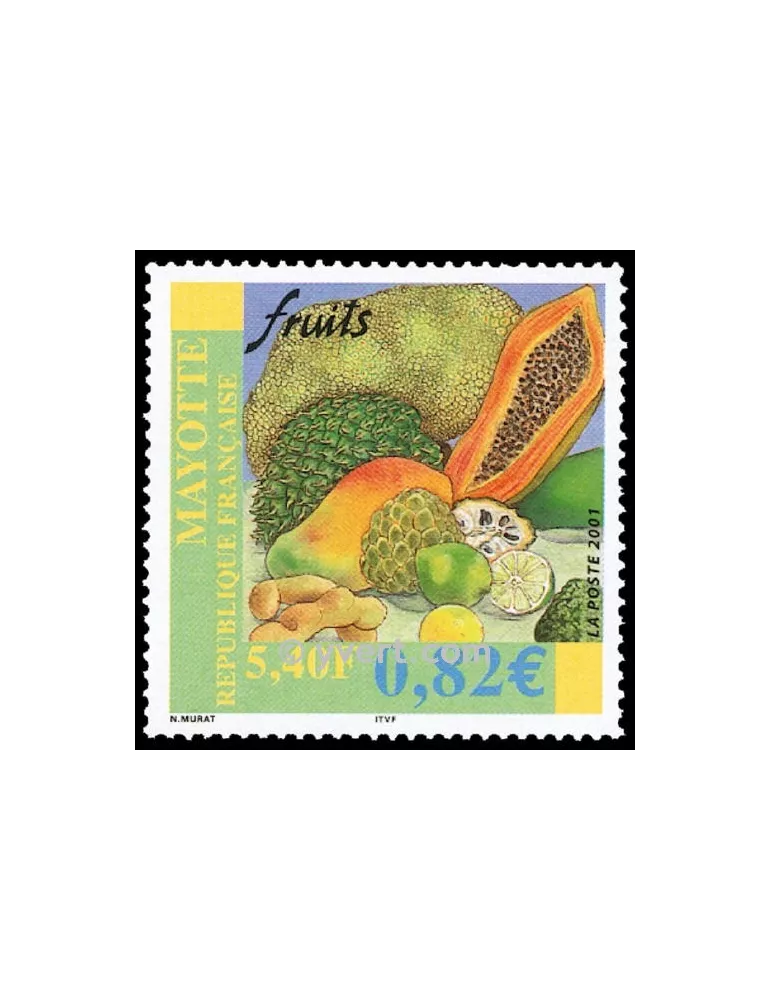 n° 106 - Timbre Mayotte Poste