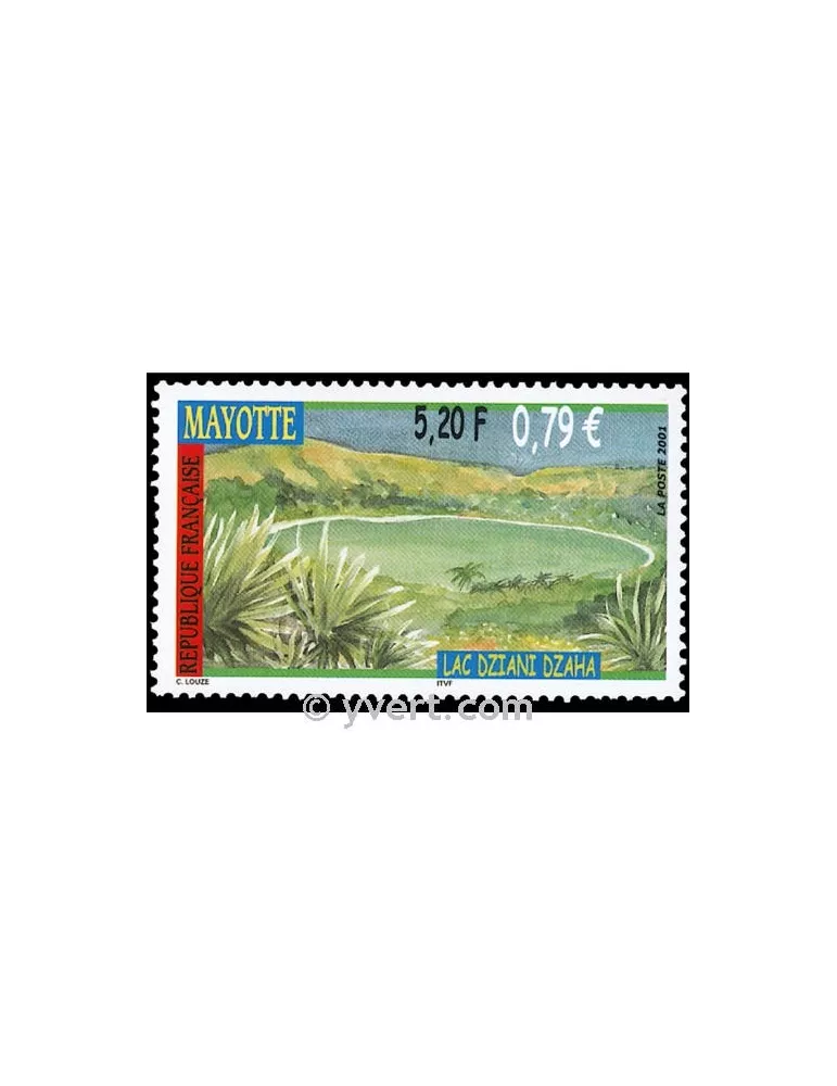 n° 110 - Timbre Mayotte Poste