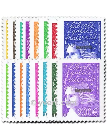 n° 112/127 - Timbre Mayotte Poste