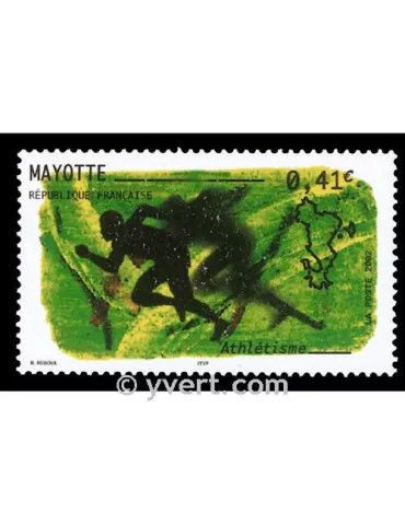 n° 128 - Timbre Mayotte Poste