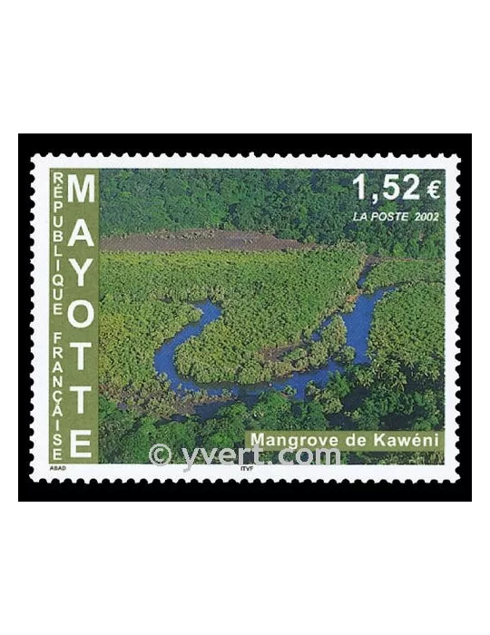 n° 129 - Timbre Mayotte Poste